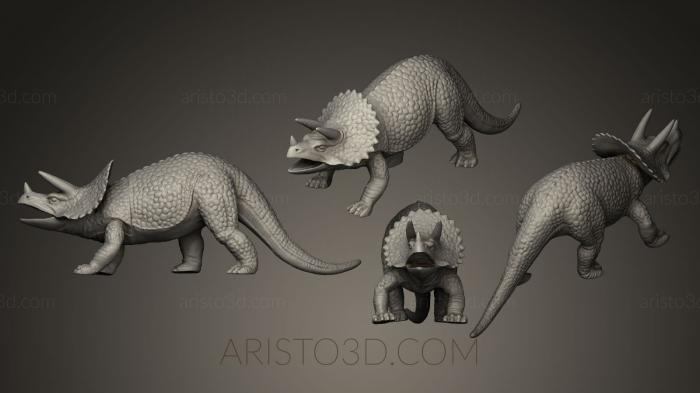 Figurines of griffins and dragons (STKG_0062) 3D model for CNC machine